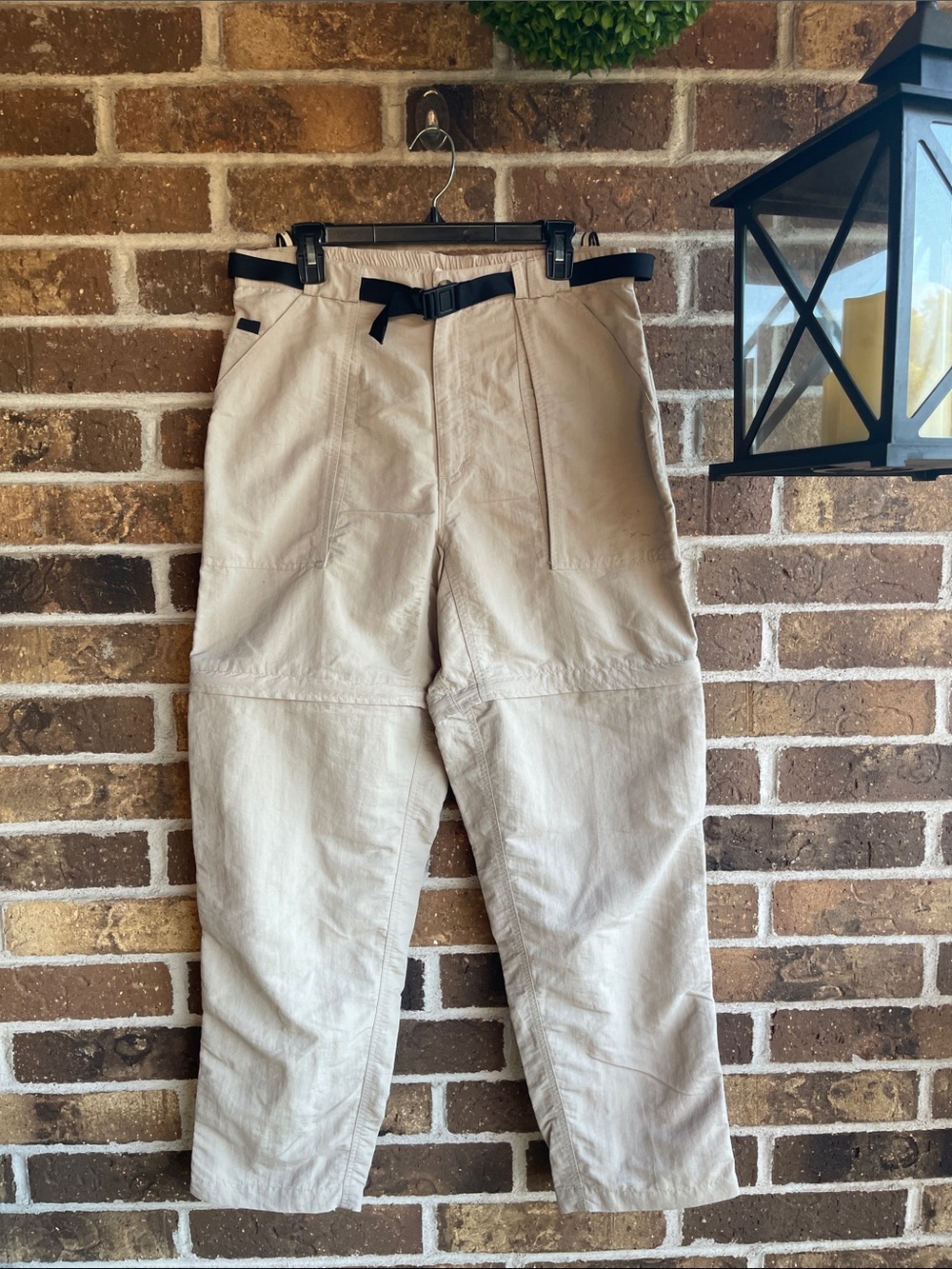 The North Face Convertible Pants Beige Utility Hiking Outdoor